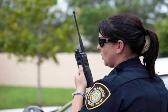 Police Radio Girl